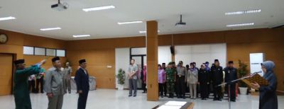 Wali Kota Cimahi Lantik Kadisdikpora dan DKP