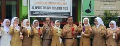 DLH Kota Cimahi Ajak Pelajar Bawa Tumbler Ke Sekolah