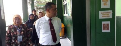 Pantau USBN-UNBK, Walikota Cimahi Berharap Siswa Lulus Dengan Kejujuran
