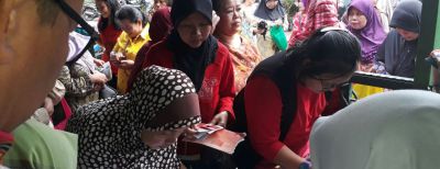 Penyaluran BPNT Di 21 E-Warung