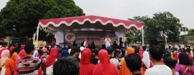 Ribuan Warga Antusias Meriahkan HUT RI di Cibeureum