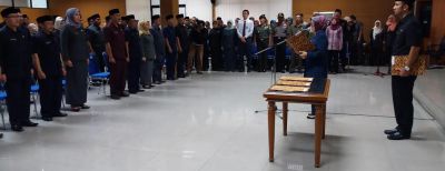 Wali Kota Cimahi Minta Pejabat Kerja Keras dan Kreatif