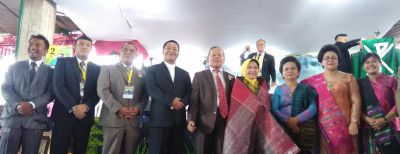 Walikota Atty Disambut Hangat Jemaat Gereja HKBP