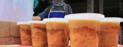 Pedagang Diimbau Jual Makanan Sehat