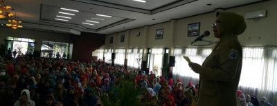 Walikota Hadiri Acara Pembinaan Pegawai Disdikpora