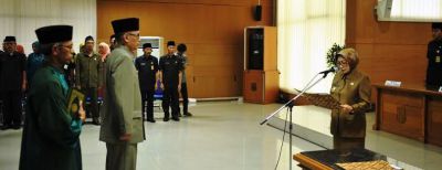 Muhammad Yani Dilantik Jadi Sekda Kota Cimahi