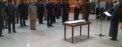 38 Pejabat Eselon II & III Dirotasi