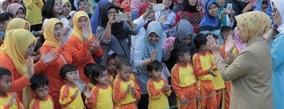 Ratusan Siswa Hadiri HUT HIMPAUD Cimahi ke-11