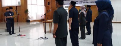 Pelantikan Susulan Pejabat Pemkot Cimahi