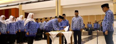 238 CPNS Formasi Kota Cimahi 2018 Jalani Pengambilan Sumpah PNS
