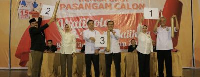 3 Paslon Walikota Cimahi Telah Dapatkan Nomor Urut