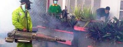 Dinkes Cimahi Lakukan Fogging di Venue PON