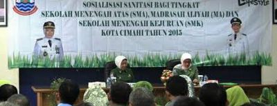 Disdikpora Sosialisikan Sanitasi Untuk SMA Se-Derajat