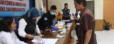 Tes Urine Bagian Dari Pembinaan ASN