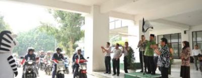Dishub Cimahi Ajarkan Siswa Safety Riding